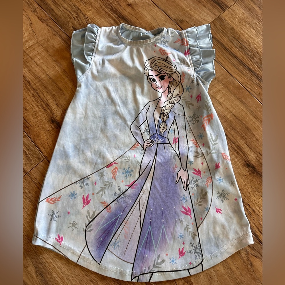 Toddler Frozen Elsa Nightgown
